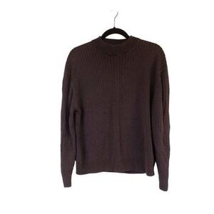 Vintage Baracuta Sweater Men's size Large ribbed gray brown